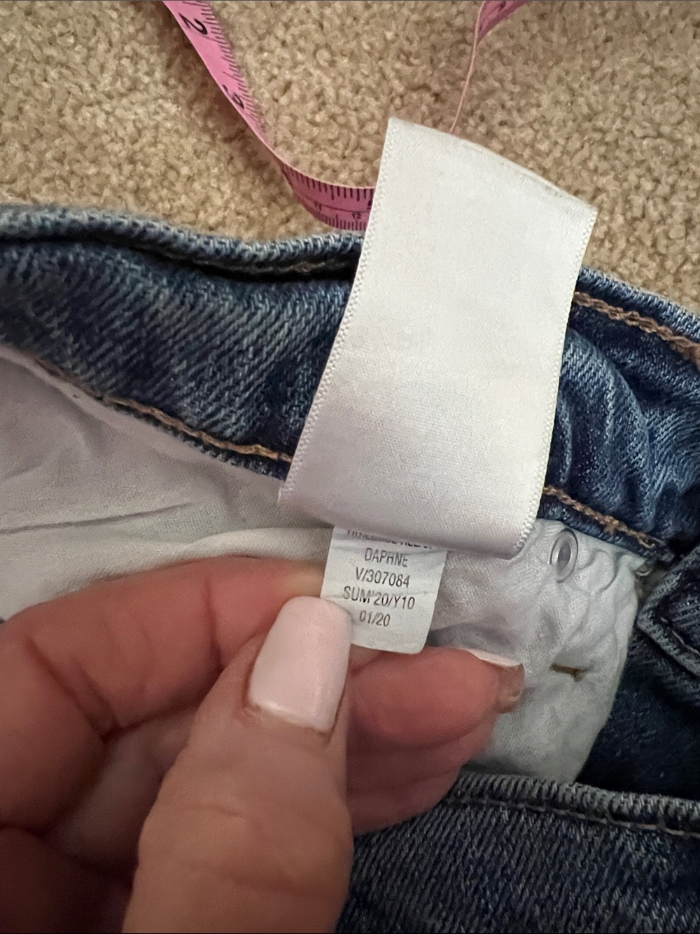 Old Navy Boyfriend high waist 8 - Picture 7 of 7